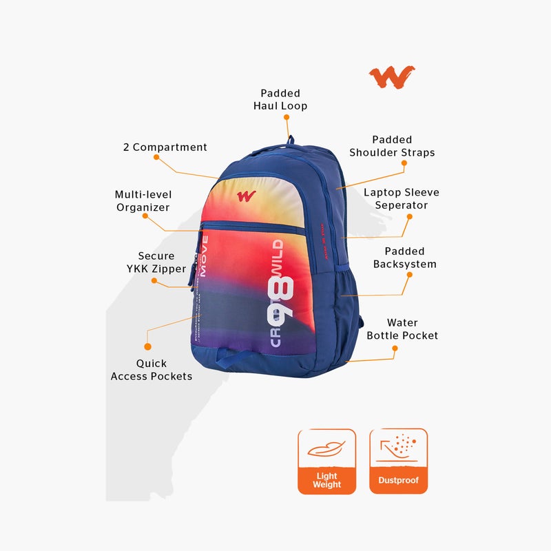 WILDCRAFT Atlas35PlusGradientNavy - Image 2